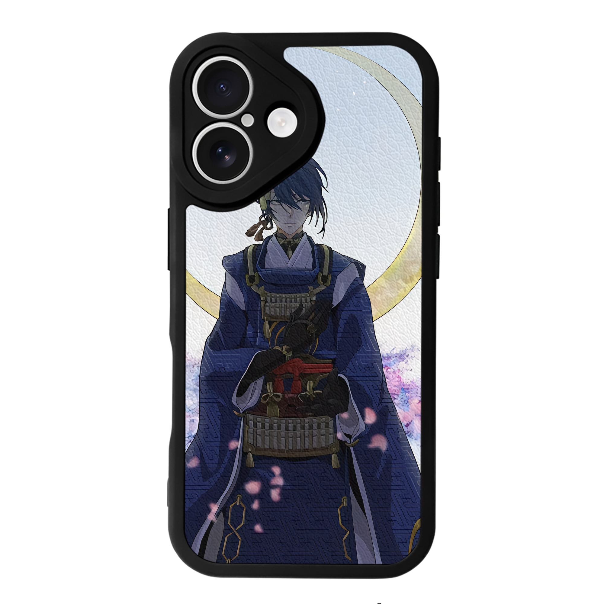 （画像用） 刀剣乱舞 Touken Ranbu 【iPhone 16シリーズ対応】シリコンスマホケース（レザー調） 材質：シリコン